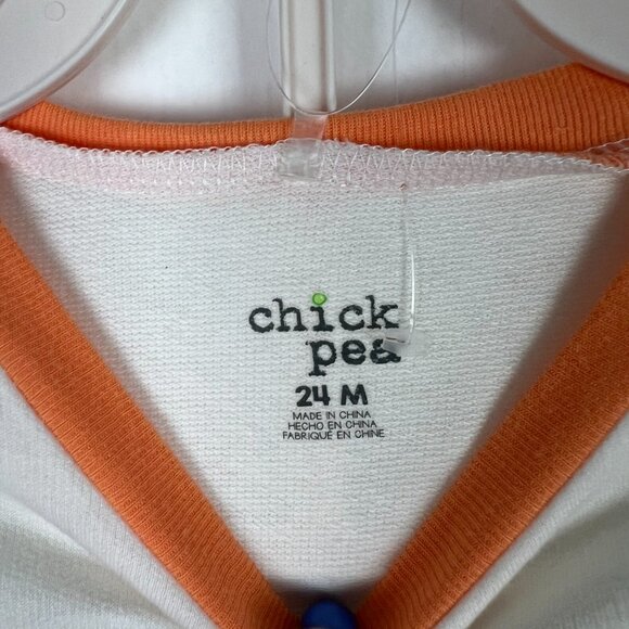 NWT Chick Pea Little Pumpkin Two Piece Set Halloween Fall Size 24M NEW - Picture 5 of 10